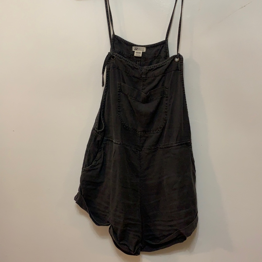 Billabong Charcoal Short Overalls